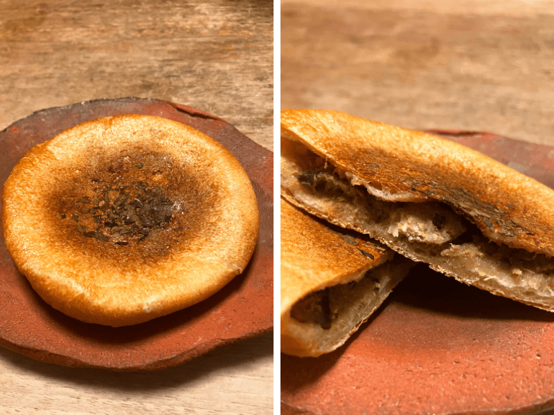 大好きなグリーンカレーのおやき