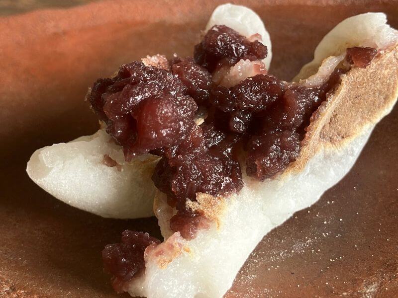 上品な甘みのあんこ