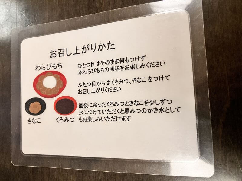 お召し上がり方