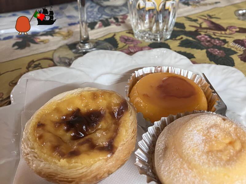 カステラドパウロのナタ（エッグタルト）他