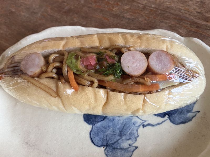 天狗堂の焼きそばパン
