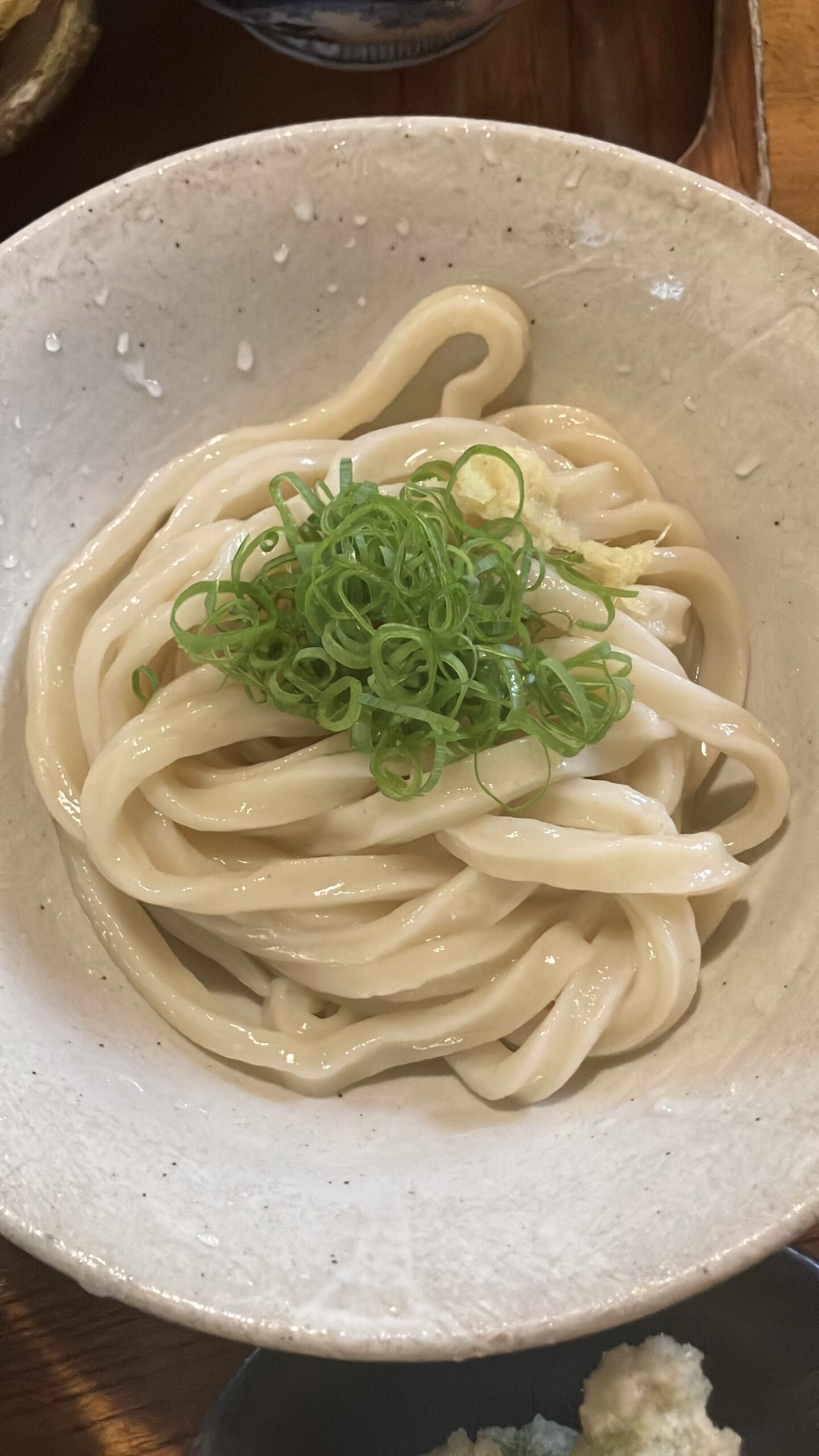 竹松うどん店の冷やしうどん
