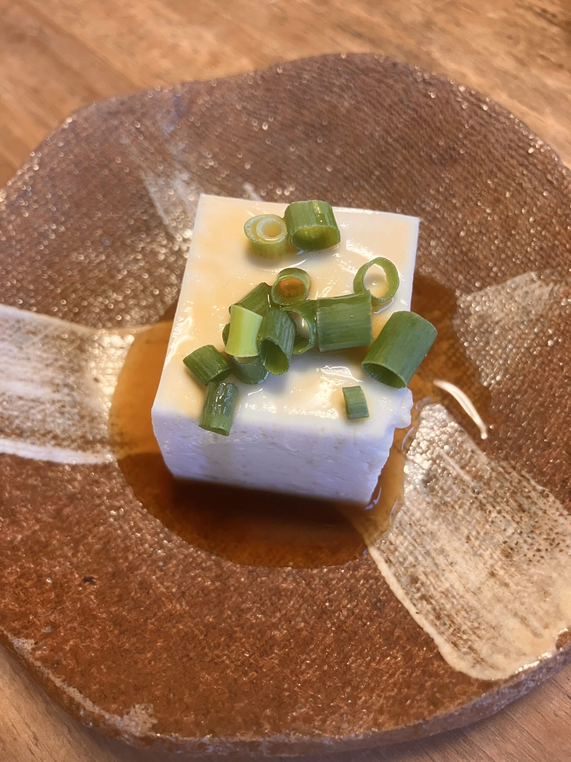 花菱味ぽん酢をかけた冷奴
