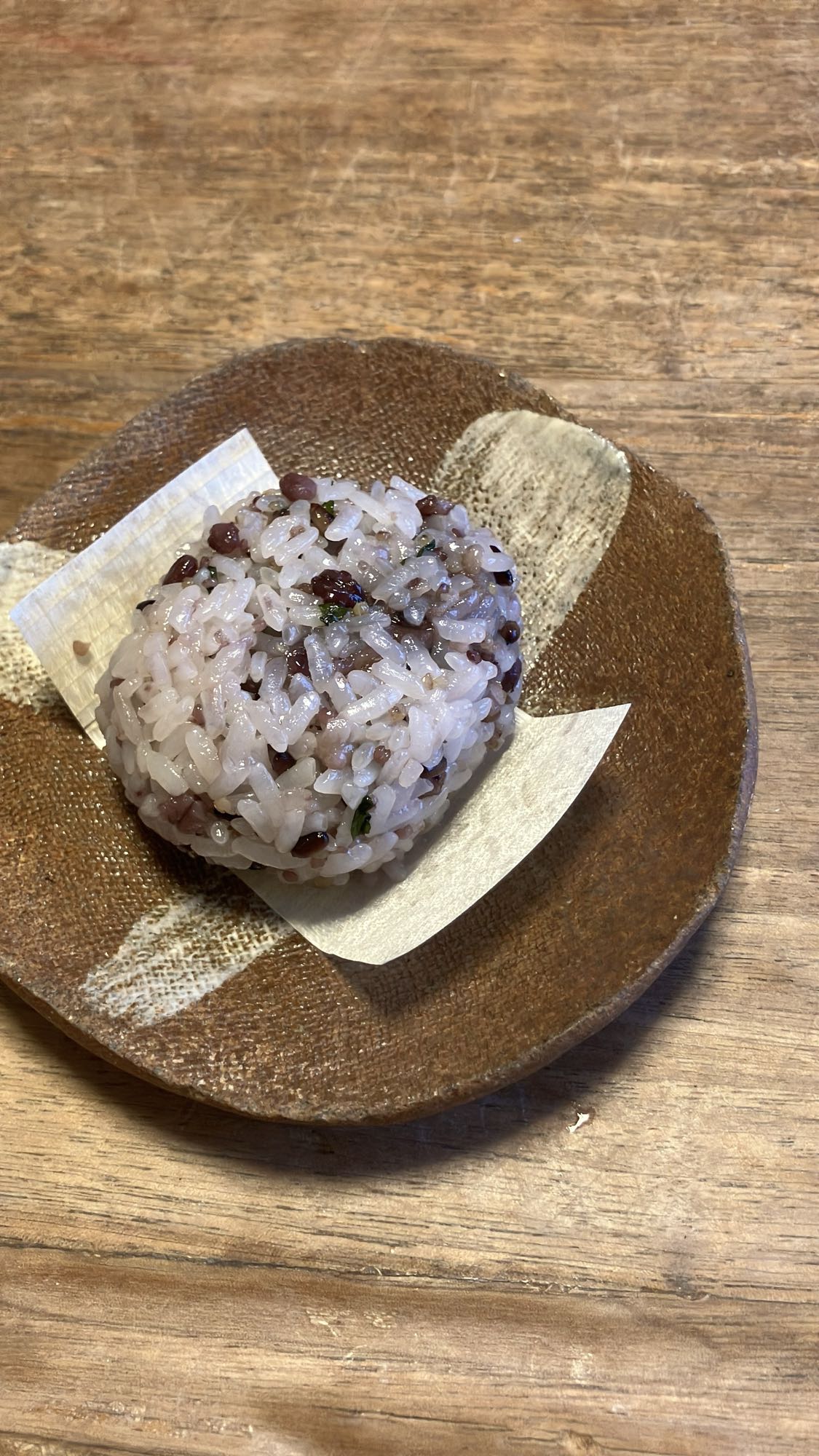 仙太郎の七穀おはぎを別角度から