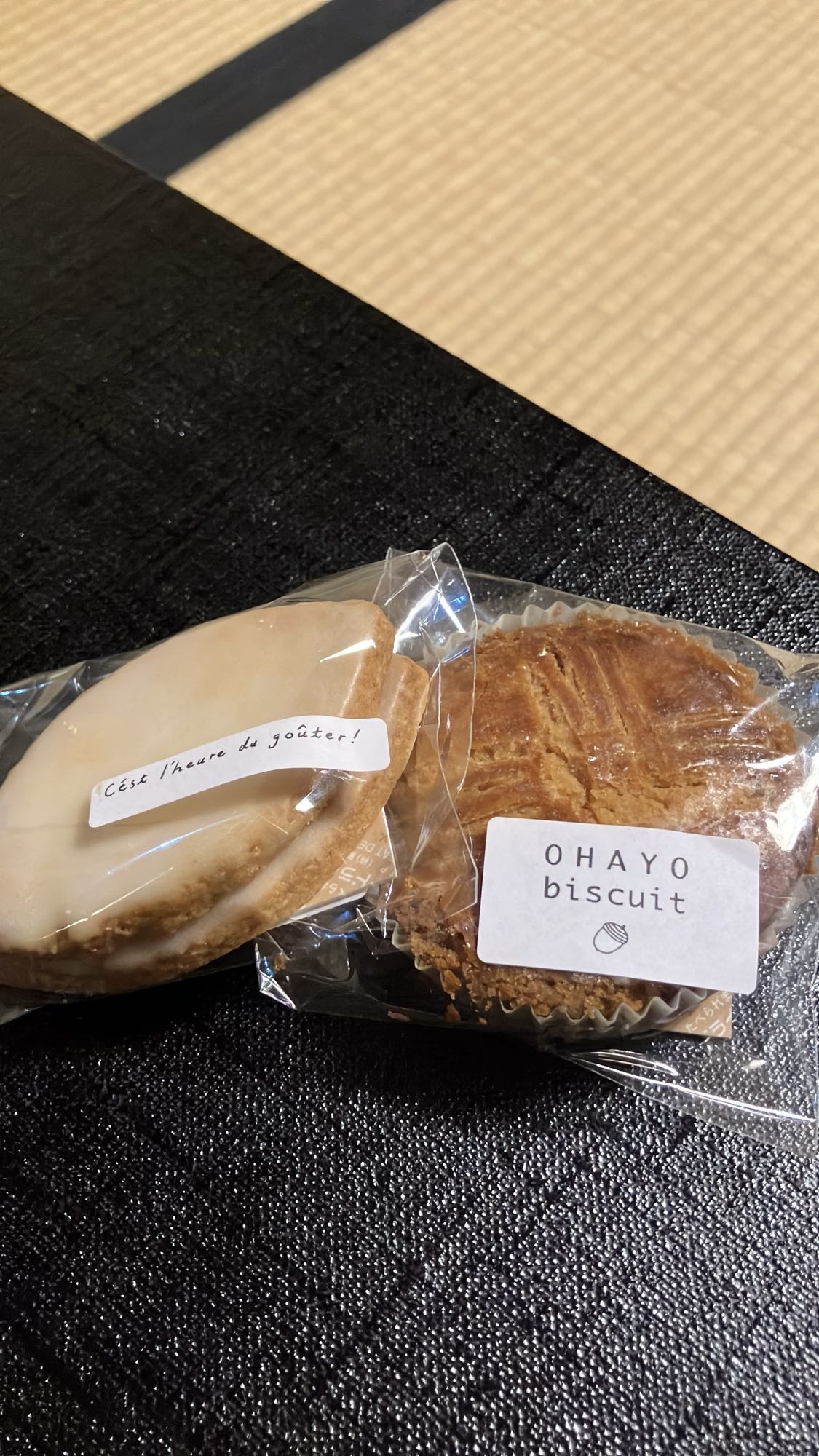 OHAYO biscuitのガレットブルトンヌとレモンサブレ
