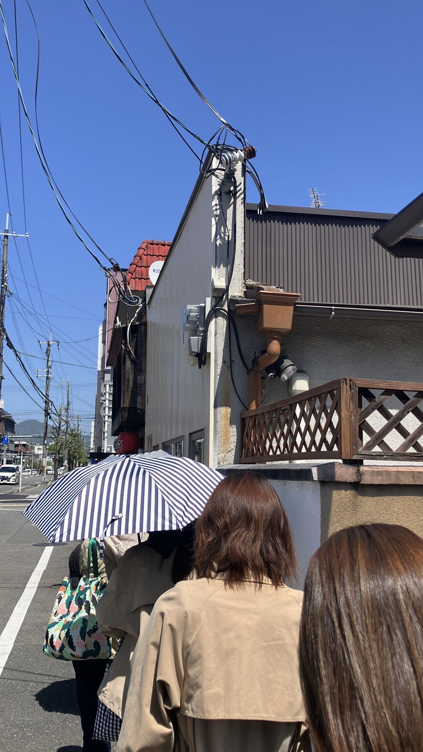 smilingly bagelへ向かう道