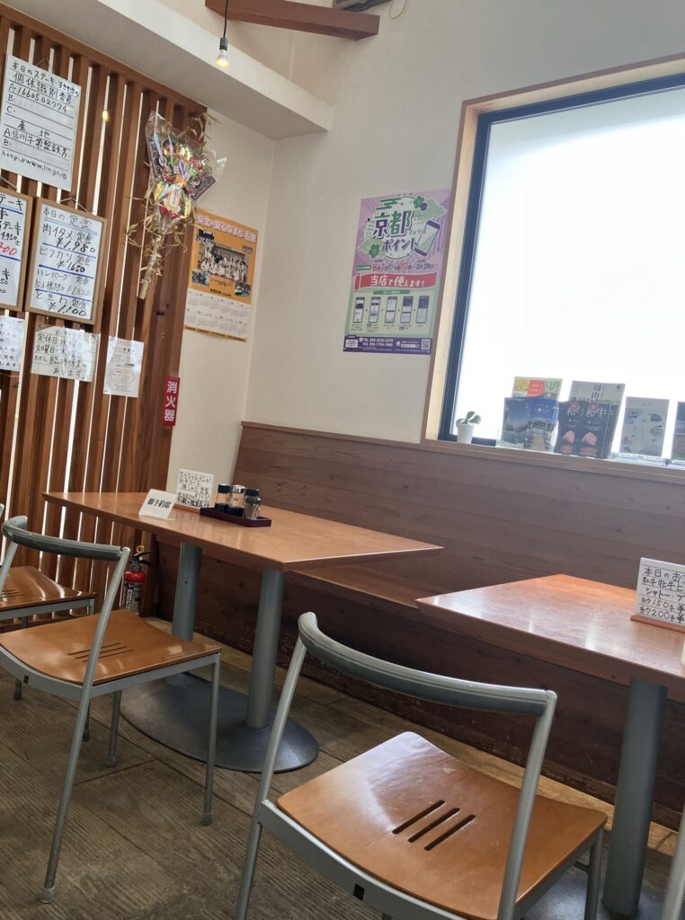 登喜和の店内の客席