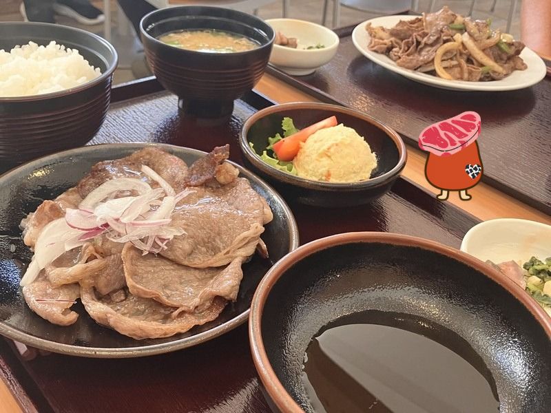 登喜和の焼しゃぶ定食